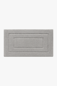tapis de bain microfibre doux antidérapant poils longs