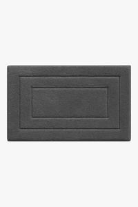 Tapis de bain microfibre doux antiderapant poils longs