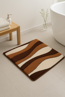 tapis de bain microfibre doux antiderapant style cartoon