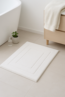 Tapis de bain microfibre épais antidérapant absorbant moderne