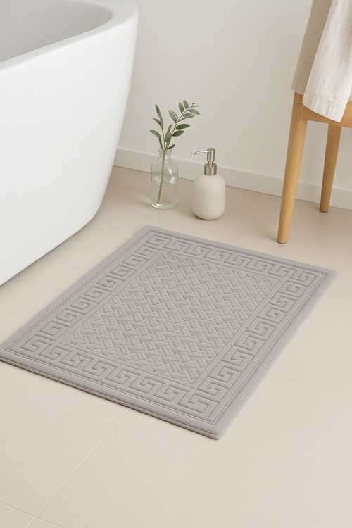 Tapis de bain microfibre motif cartoon style americain - vue 2 sur 2