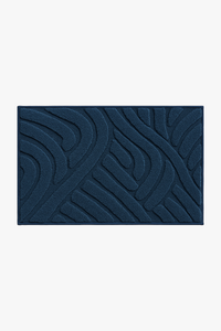 Tapis de bain microfibre épais motif cartoon moderne