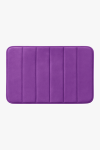 Tapis de bain mousse mémoire antidérapant rayures absorbant