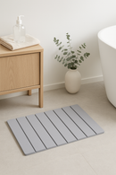 tapis de bain pliable diatomite séchage rapide antidérapant