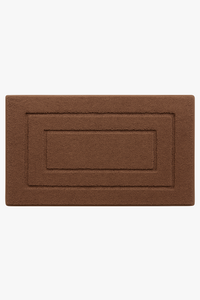 tapis de bain velours double cadre antidérapant absorbant