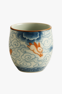 Tasse a the ceramique ruyao style chinois degustation