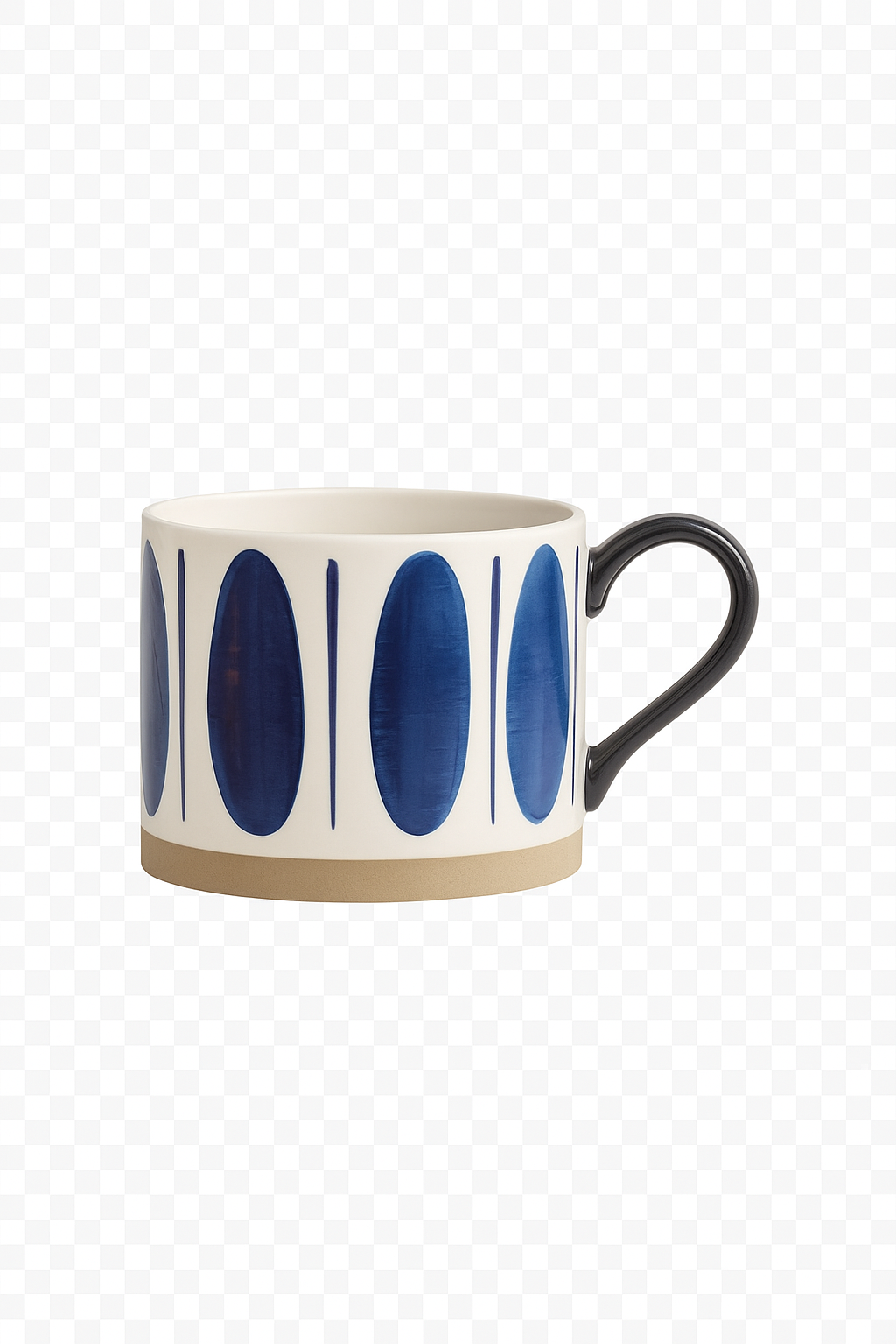 Tasse ceramique style japonais motif artisanal bureau maison