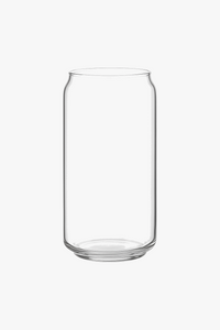 Tasse verre canette couvercle bambou paille borosilicate