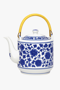 Théière céramique jingdezhen grande capacité motifs chinois traditionnels