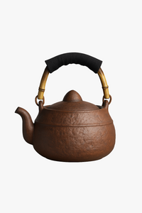 Théière céramique style roche zen chinoise artisanale individuelle