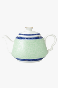 Théière chinoise traditionnelle porcelaine motifs artisanale portable