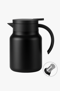 Théière inox grande capacité isolation thermique infusion rapide