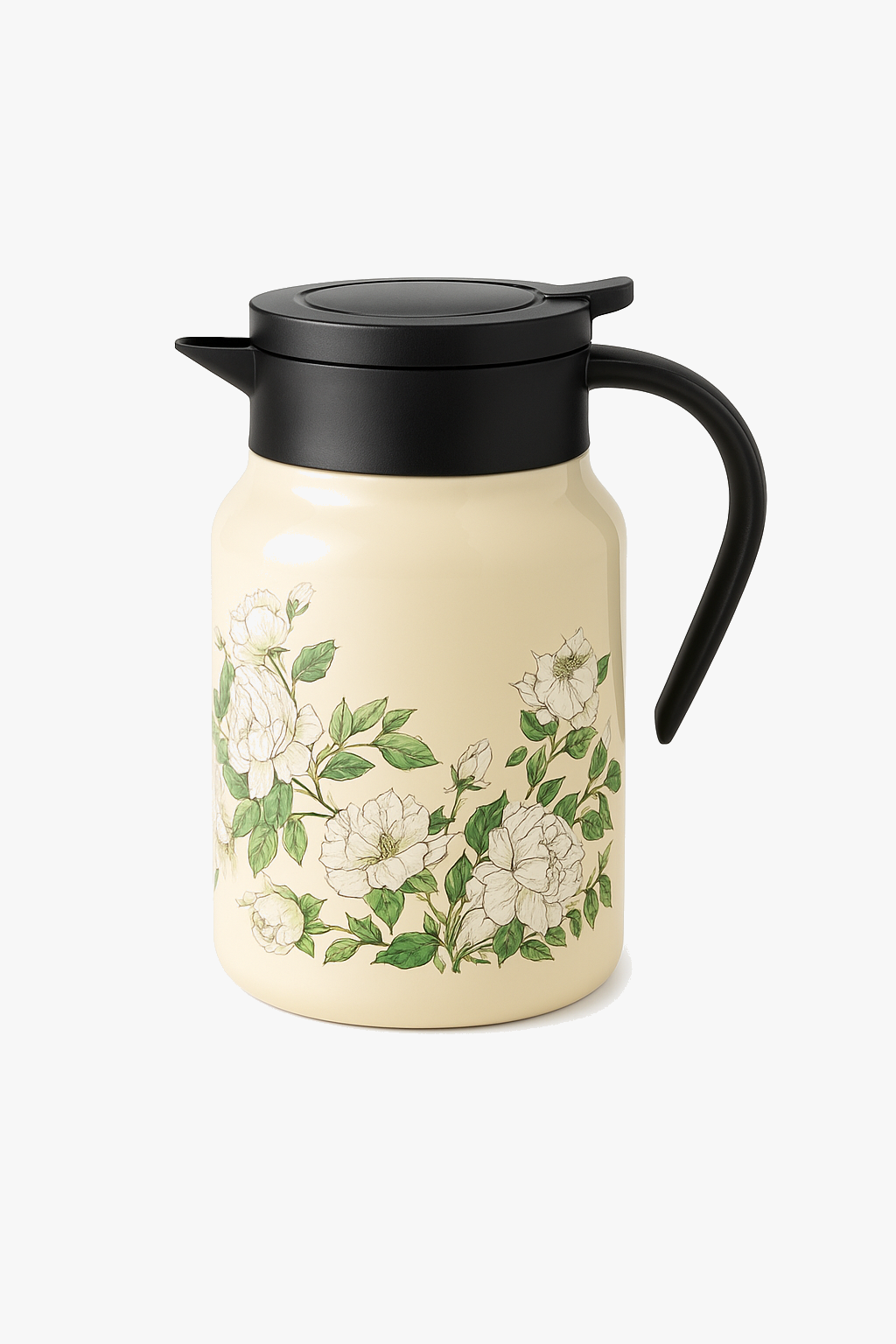 Théière isotherme panda inox 1l infusion vapeur