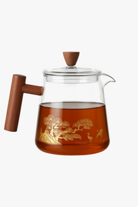 Théière japonaise en verre résistante gaiwan pu erh