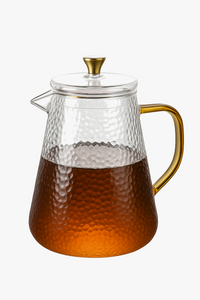 théière japonaise verre infuseur style traditionnel résistante chaleur