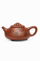 Théière artisanale yixing gongfu motif lotus 300ml