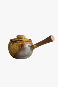 Theiere ceramique retro glacure artisanale style chinois