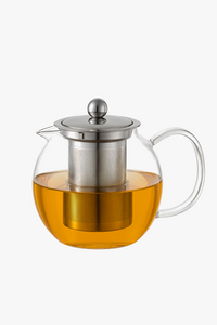 theiere en verre resistant a chaleur avec infuseur