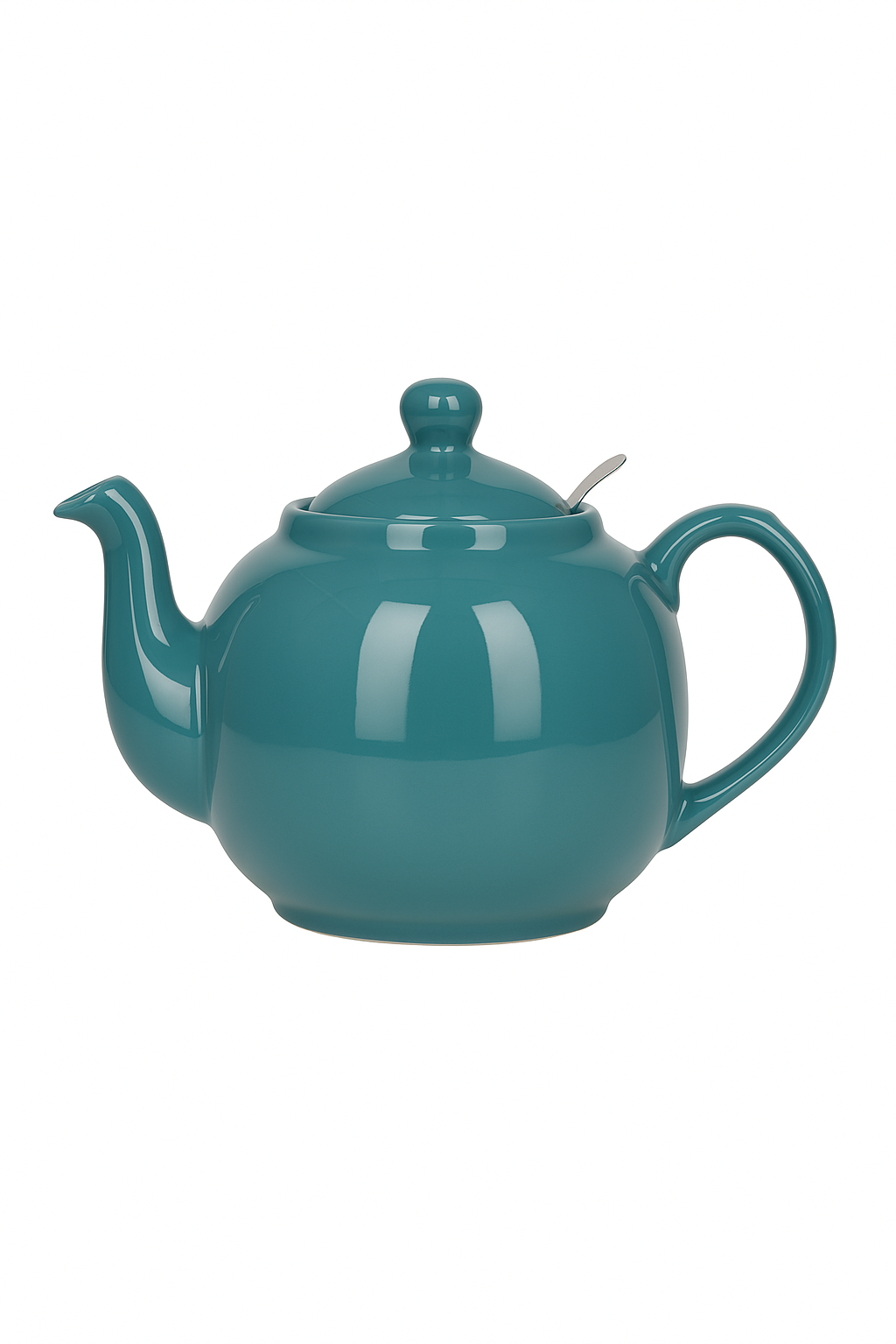 theiere farmhouse ceramique avec filtre inox style anglais - vue 2 sur 2