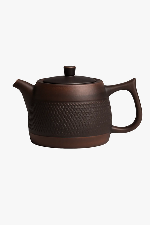 Théière kung fu artisanale en céramique style chinois