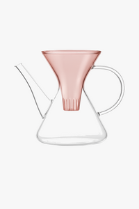 Theiere kung fu verre avec infuseur separation rapide
