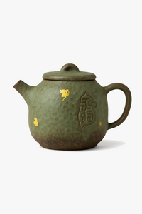 theiere meditation argile style retro kung fu artisanale