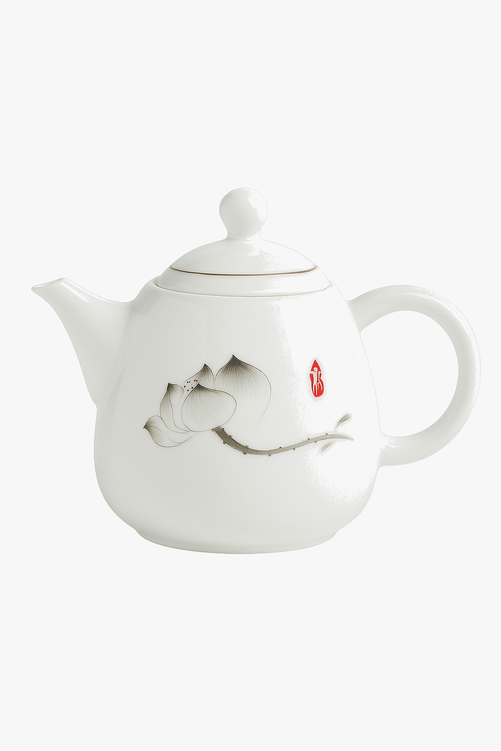 Theiere porcelaine style yixing service the asiatique artisanal