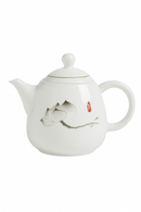 Theiere porcelaine style yixing service the asiatique artisanal