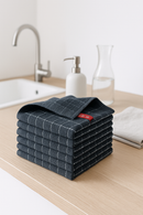 Torchon de cuisine eponge coton absorbant lot 6
