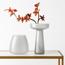 vase en verre dépoli nordique pour fleurs et décoration