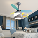ventilateur créatif hélicoptère pour chambre d'enfant décorative