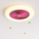ventilateur de plafond avec télécommande dimmable et lumière LED minimaliste