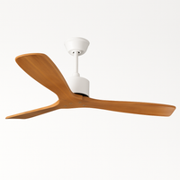 Ventilateur de plafond en bois à 3 pales Fan