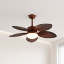 ventilateur de plafond industriel avec lampe japonaise rétro