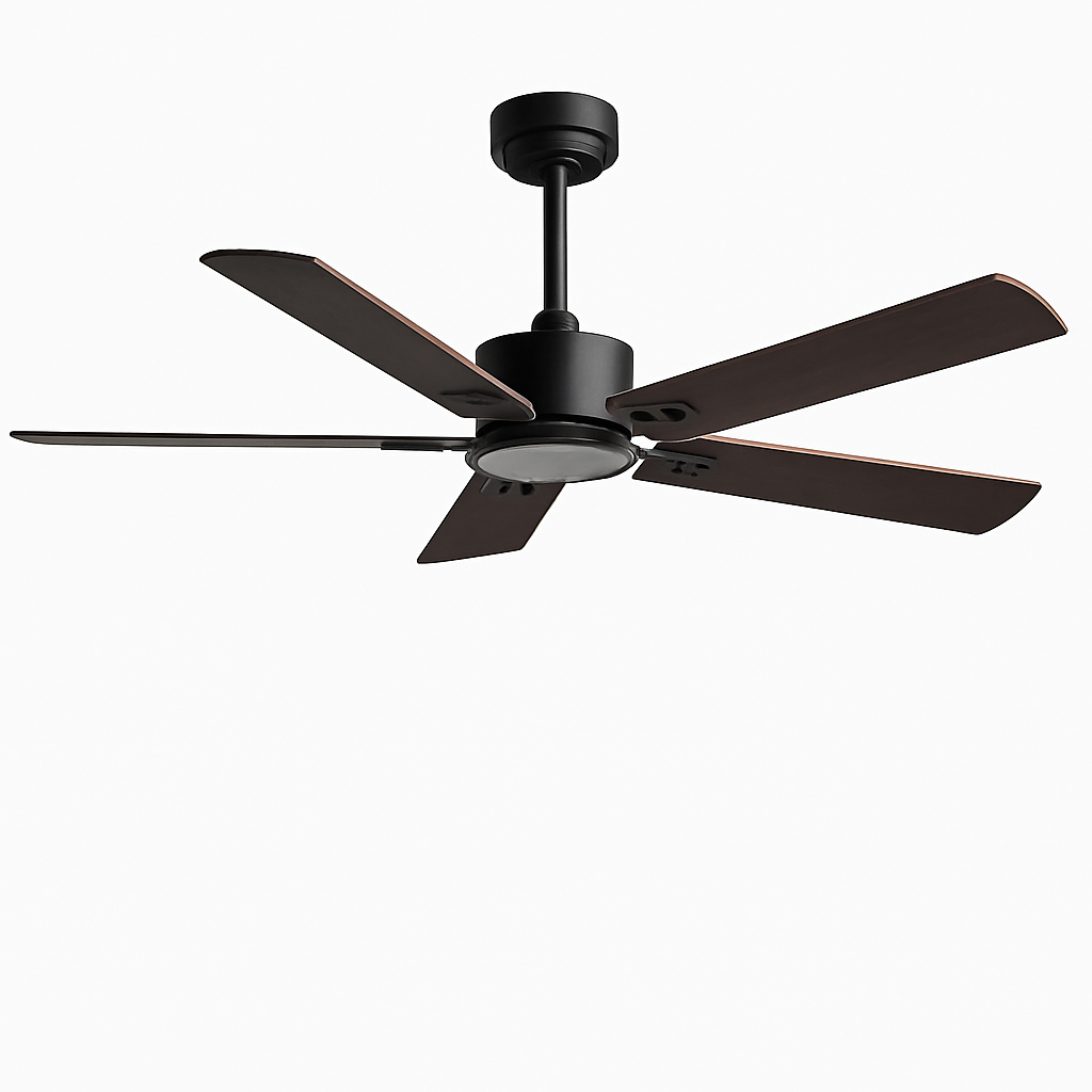 ventilateur de plafond industriel rétro sans lampe avec télécommande