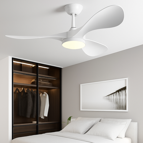 ventilateur de plafond électrique avec lumière et contrôle - vue 4 sur 11