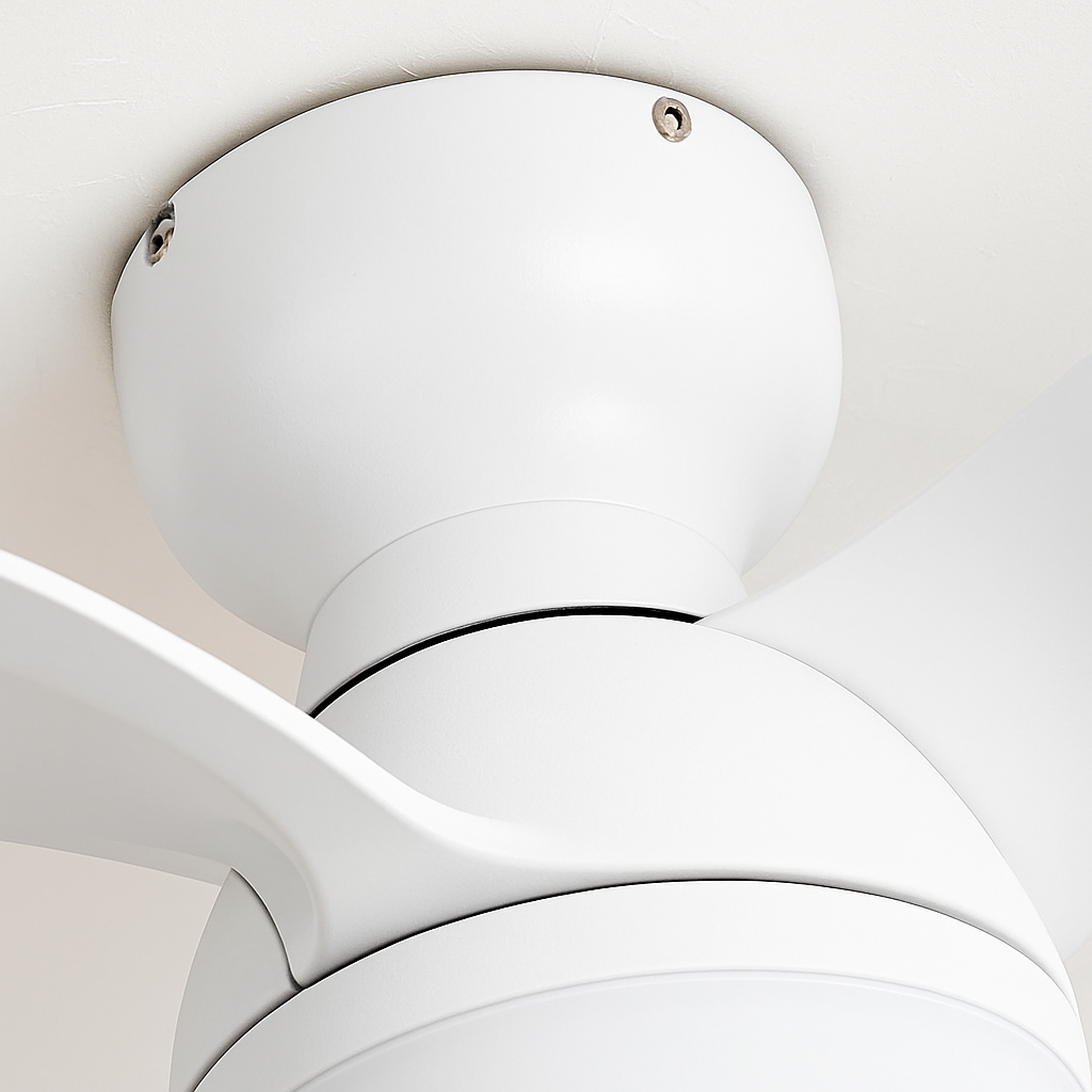 ventilateur de plafond led avec télécommande - vue 5 sur 9