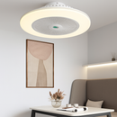 ventilateur de plafond led invisible avec télécommande moderne