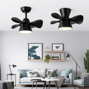 ventilateur de plafond lumineux avec télécommande et 6 vitesses