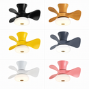 ventilateur de plafond lumineux pour espace commercial