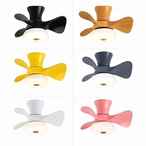 ventilateur de plafond lumineux pour espace commercial - vue 3 sur 17