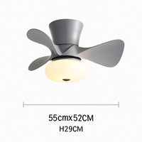 ventilateur de plafond lumineux pour espace commercial