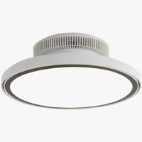 ventilateur de plafond moderne avec éclairage led réglable et stérilisation