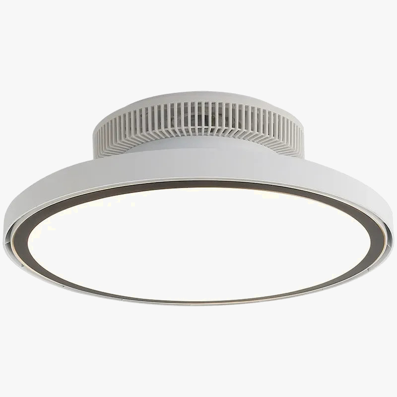 ventilateur de plafond moderne avec éclairage led réglable et stérilisation