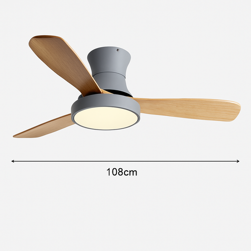 ventilateur de plafond moderne avec lumière design pour intérieur - vue 15 sur 14