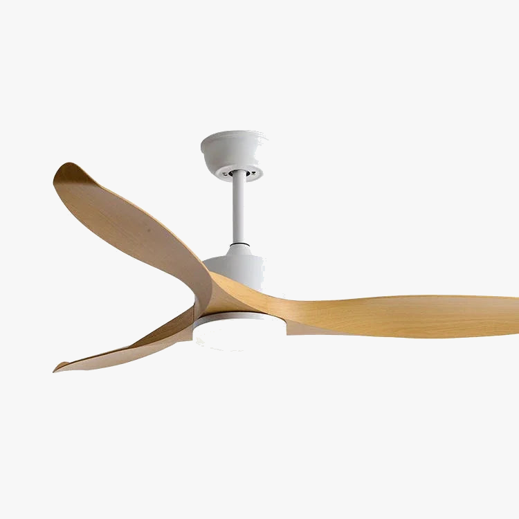 ventilateur de plafond moderne avec lumière led et télécommande