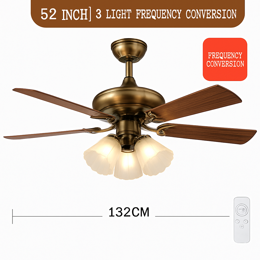 ventilateur de plafond moderne led intelligent avec 4 pales rétractables - vue 13 sur 18
