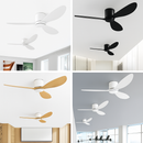 ventilateur de plafond moderne led 6 vitesses avec télécommande