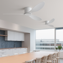ventilateur de plafond moderne à led télécommande 6 vitesses éclairage intégré