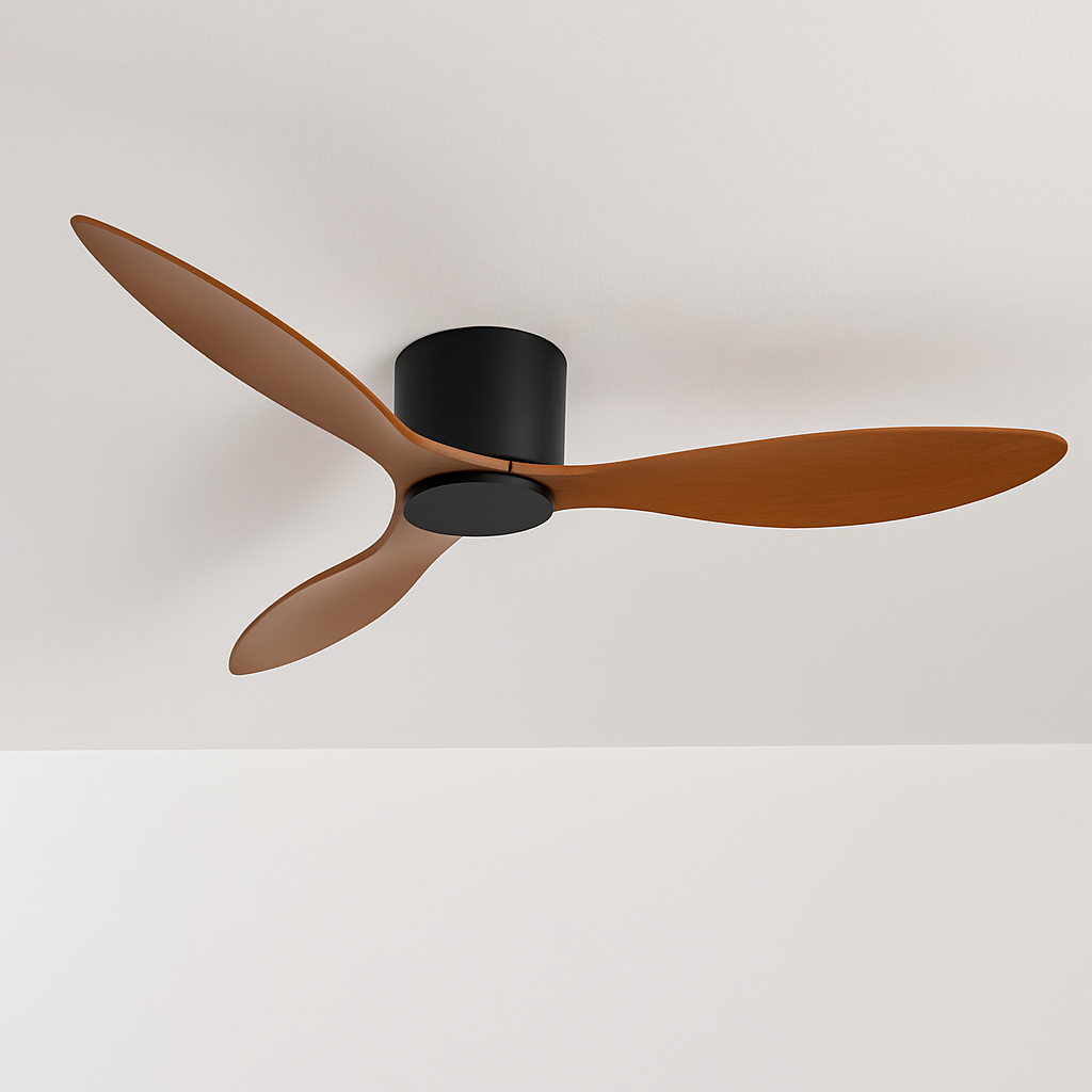 ventilateur de plafond moderne sans lumière avec télécommande